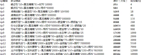 元气冒险团VIP价格、充值汇总及最新优惠活动全探索