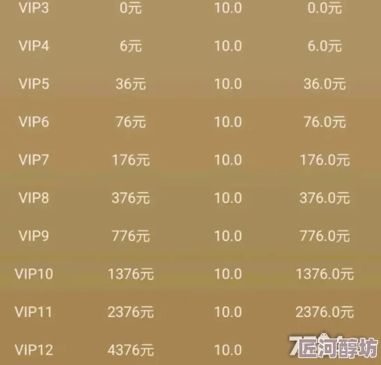 深入解析2006传世VIP最新价格表：各等级充值金额全攻略